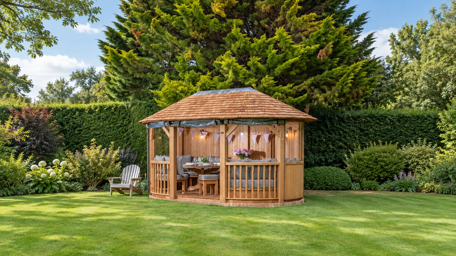 Crown Ascot wooden gazebos