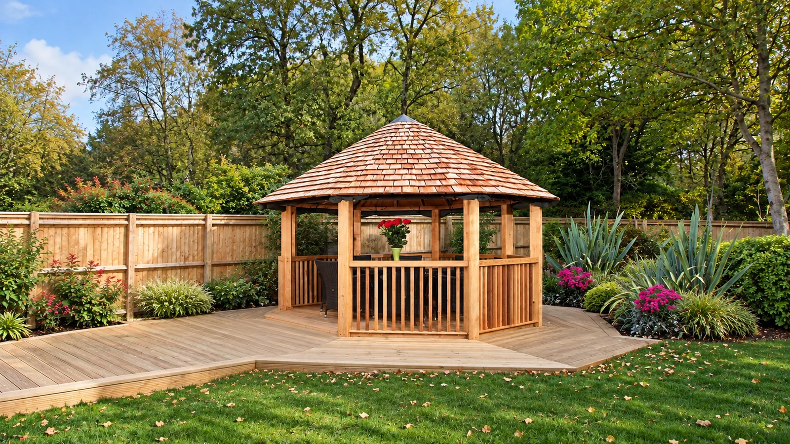 Crown Wentworth wooden gazebos