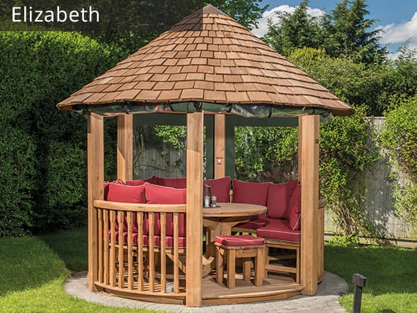 Un gazebo qui fera de votre jardin une oasis de détente