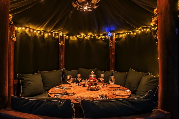 Comment réchauffer votre gazebo en hiver ?