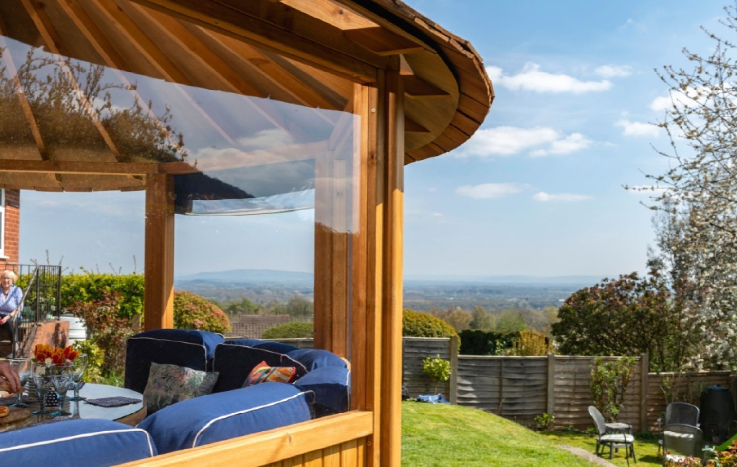 Plexiglass windows