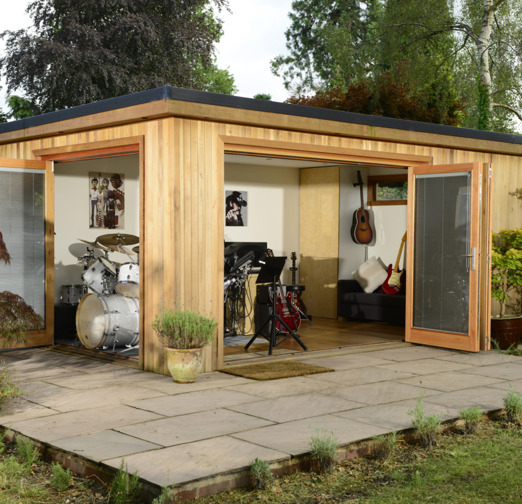 Soundproof Garden Studio Outdoor Music Rooms