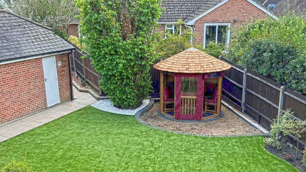 Luxury garden gazebo
